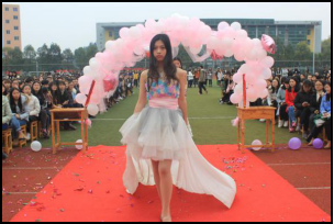 财经贸易系举办第二届女生节文艺活动