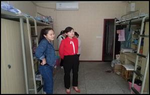 财经贸易系开展员工寝室安全卫生大检查