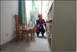 太阳成集团tyc122cc开展“图书馆义工”志愿服务活动