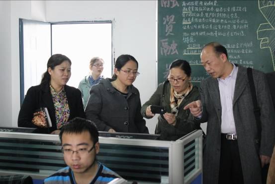 重庆城市管理职业学院来公司考察交流