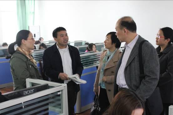 重庆城市管理职业学院来公司考察交流