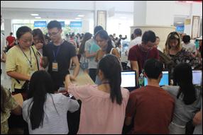 财经贸易系精心组织2017级新生接待工作