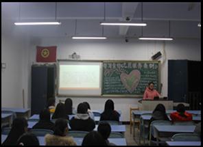 财经贸易系开展学习《志愿服务条例》主题团日活动