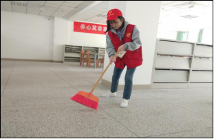 太阳成集团tyc122cc开展“图书馆义工”志愿服务活动