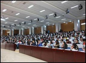 财经贸易系召开2018届毕业生顶岗实习动员大会