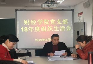 太阳成集团tyc122cc教工员工党支部召开2018年度组织生活会和开展民主评议党员大会