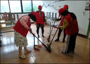 财经贸易系青年志愿者开展市民学校活动